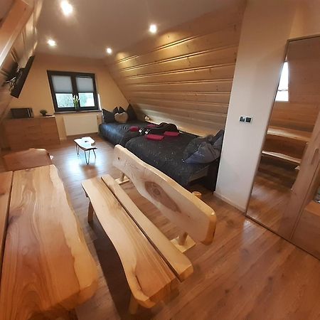 Dziupla U Gorala Apartman Szaflary Szoba fotó